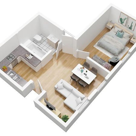 Apartamento The Hosté Leicester Exterior foto